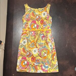 Kate Spade Yellow Floral Dress